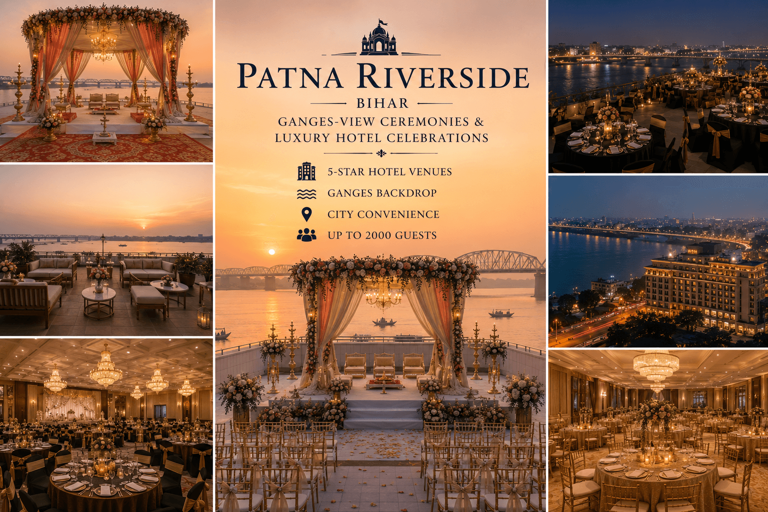 Patna Riverside destination wedding venue