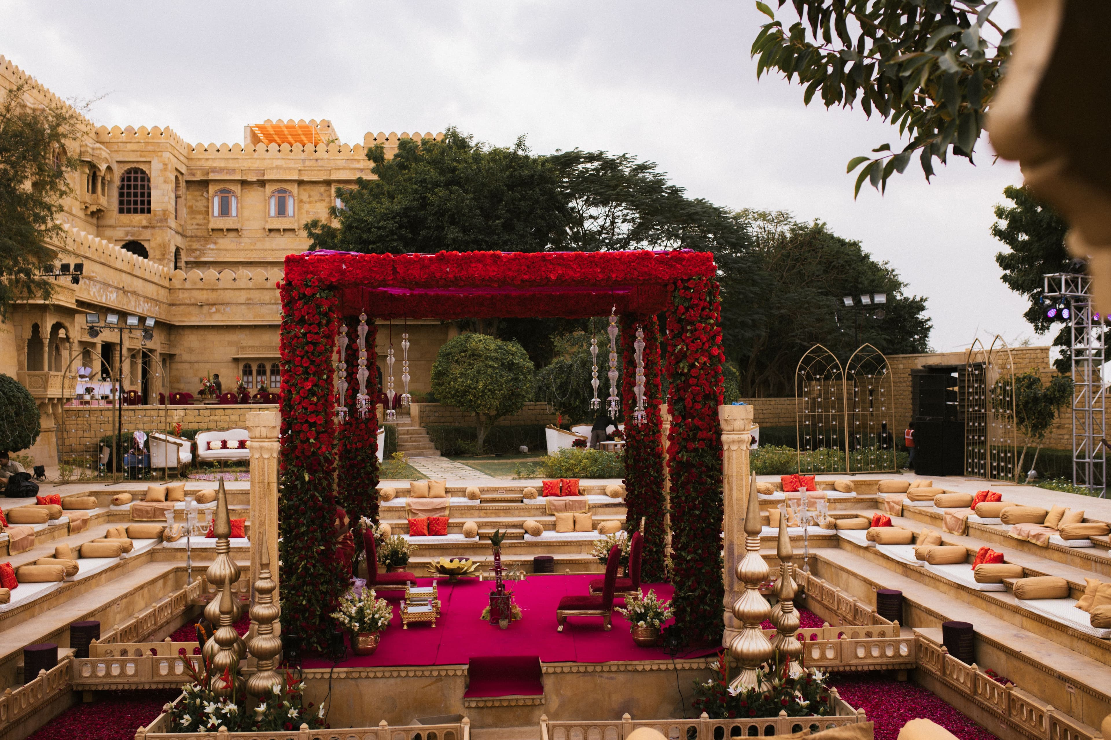 Royal Rajasthani wedding — Priya & Rahul at City Lounge Resort, Patna